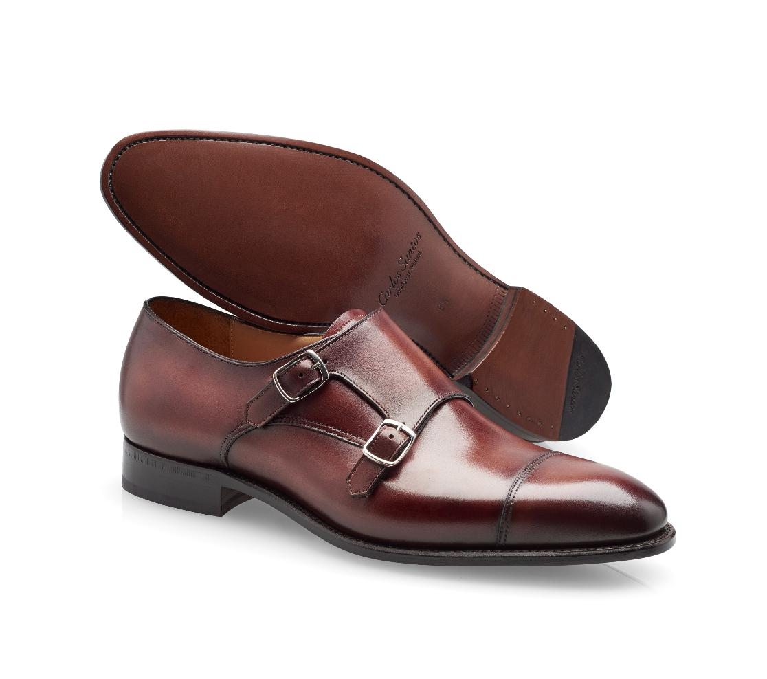 Double Buckle Shoes - Andrew Wine Shadow