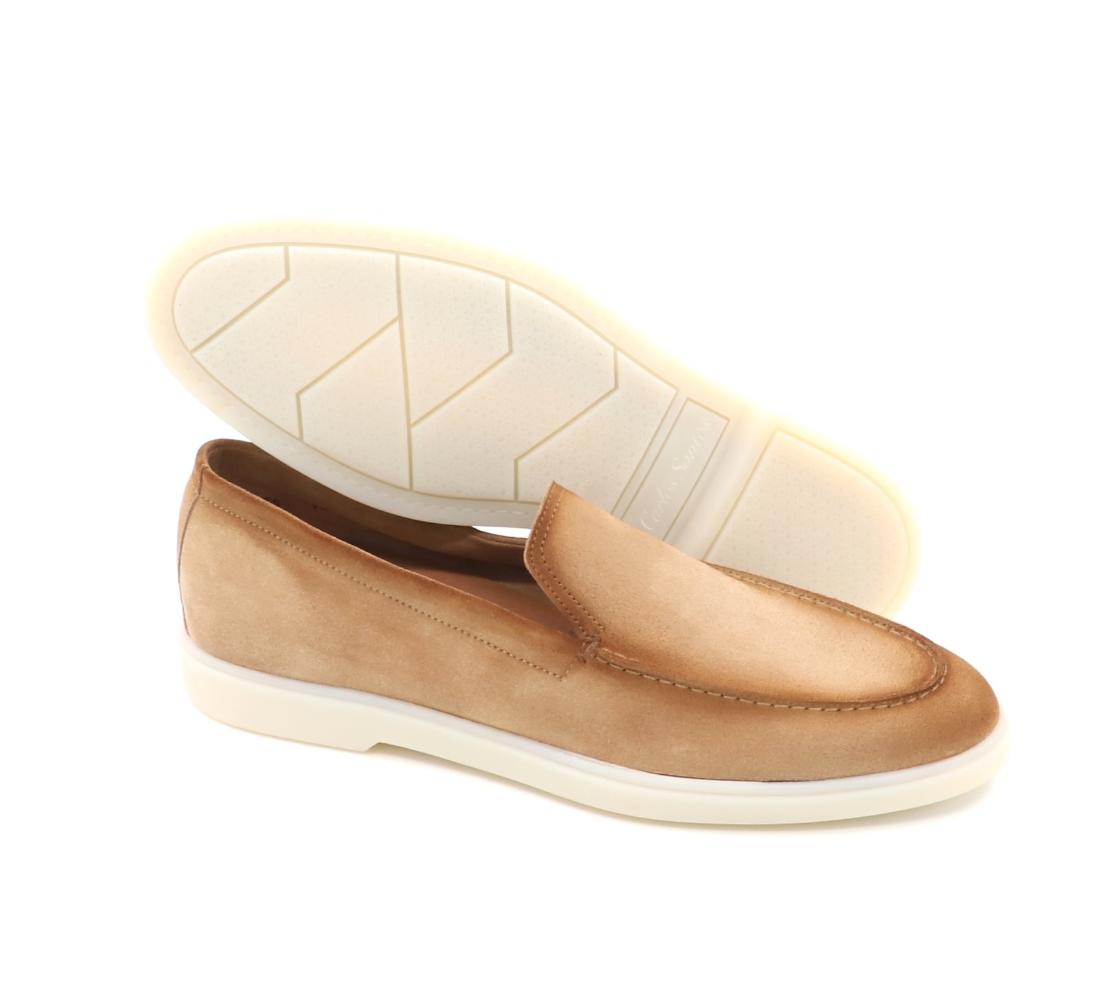 Leather Sneakers - Atlas Camurça Sonia Tobacco