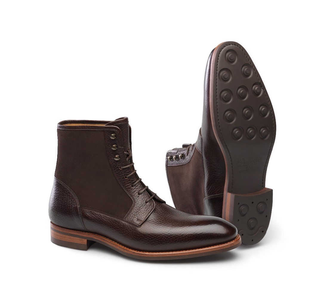 Botas com Atacadores - Chaz Rustic 100 Brown-Camurça 164