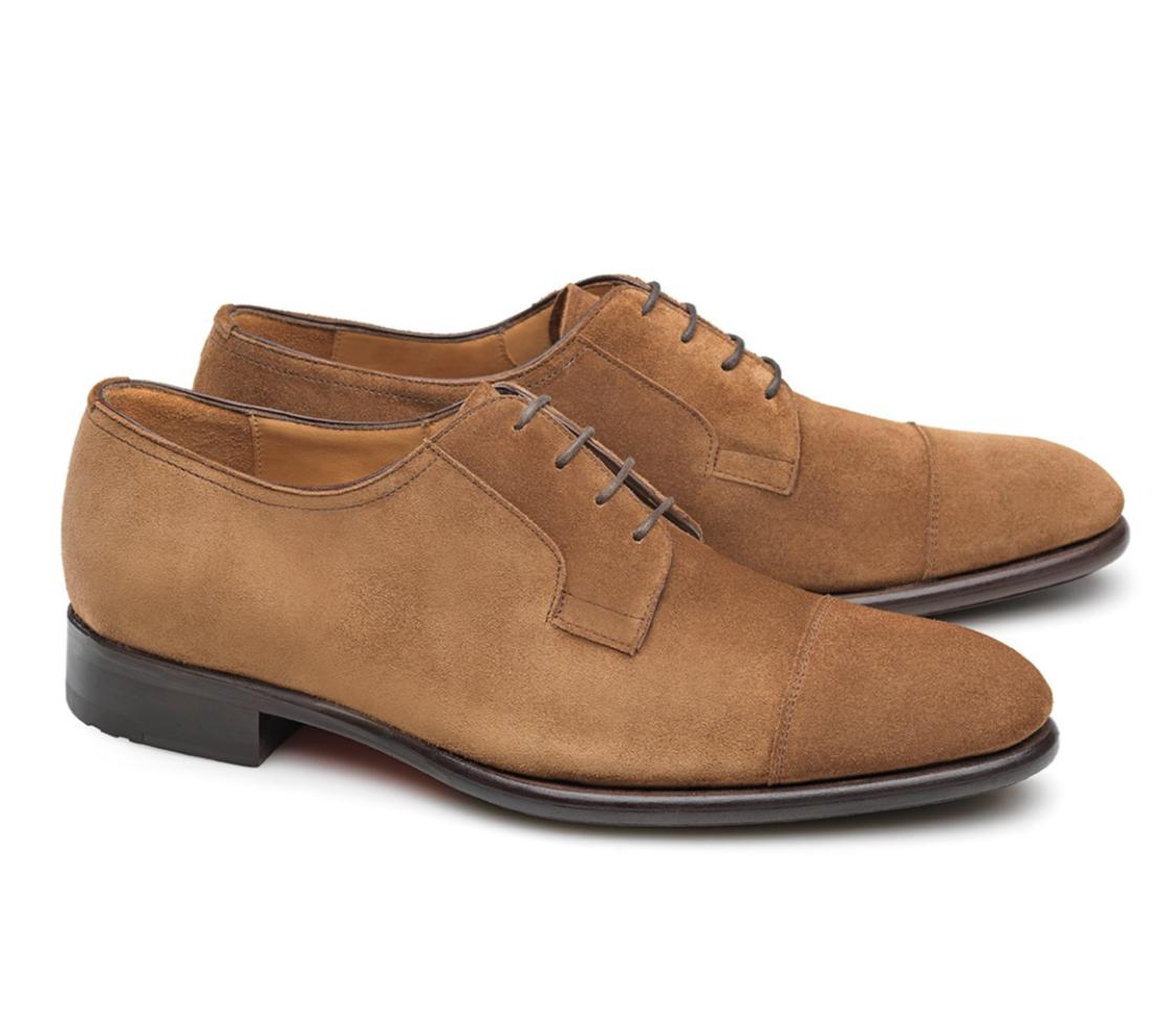 Derby Cap Toe Shoes - Claude Camurça 500 141