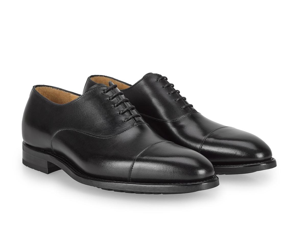 Chaussures Oxford Cap Toe - Cole Anil Daf Noir
