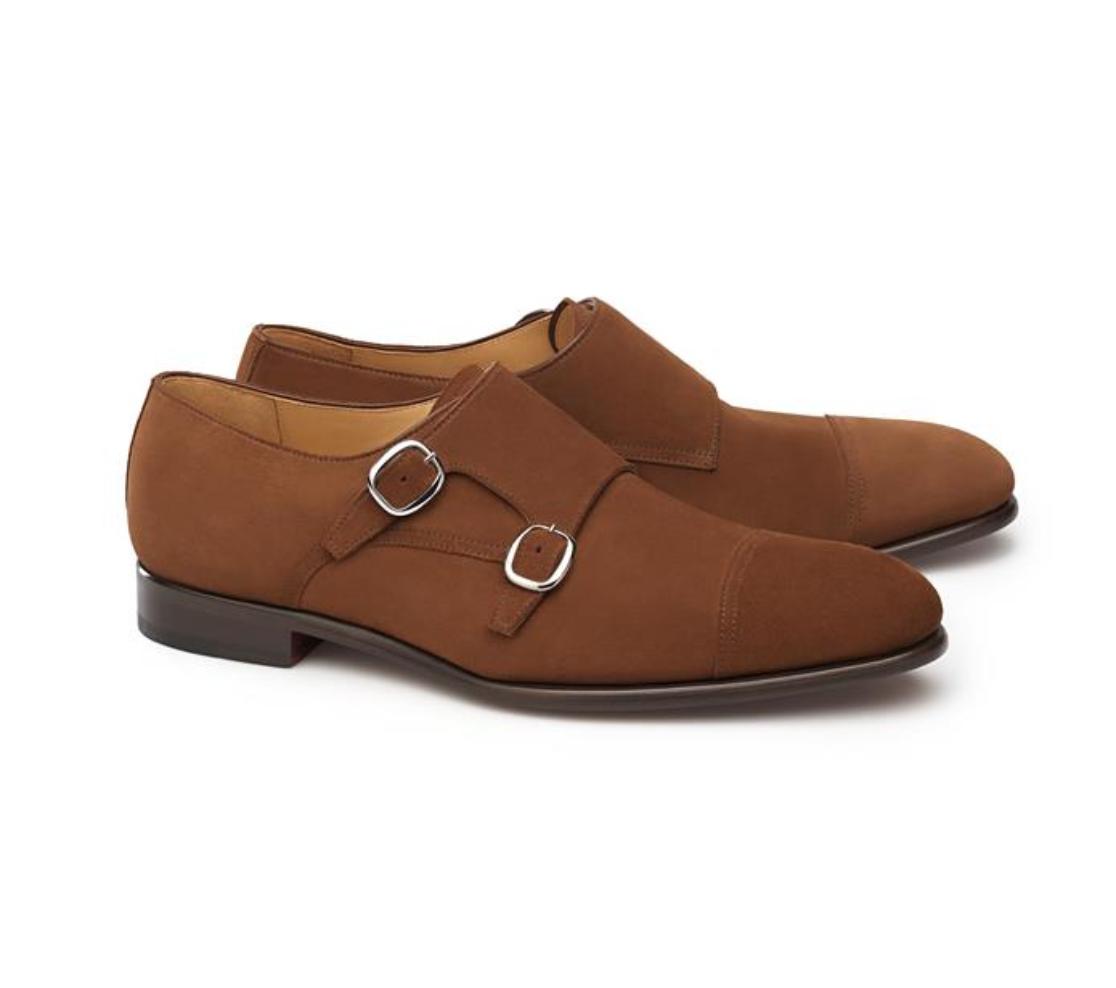Sapatos Double Buckle - Dave Camurça 180