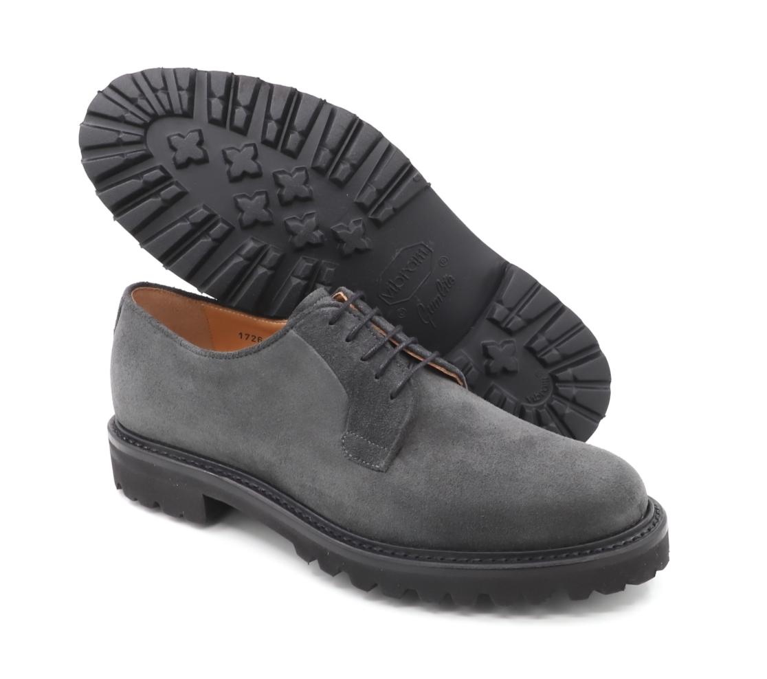 Sapatos Derby - Devin Camurça Fox Asphalt