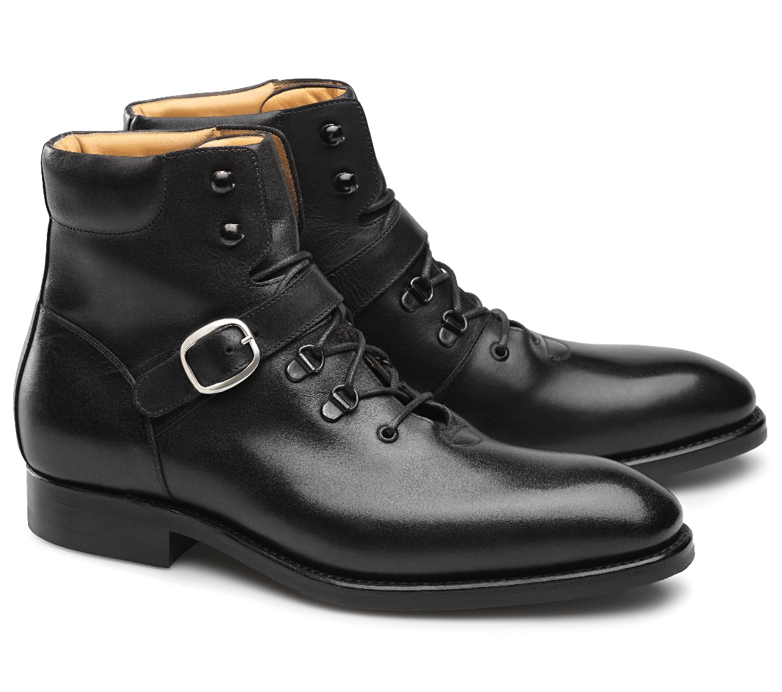 Botas com Atacadores - Donald Anil 100 5385 Black Shadow Botas com Atacadores - Donald Anil 100 5385 Black Shadow