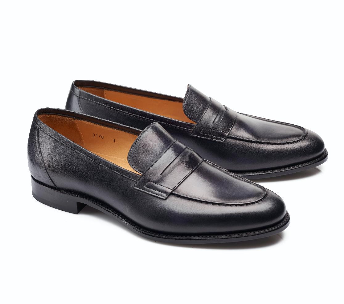 Mocassim Penny - Elliot Black Shadow Mocassim Penny - Elliot Black Shadow