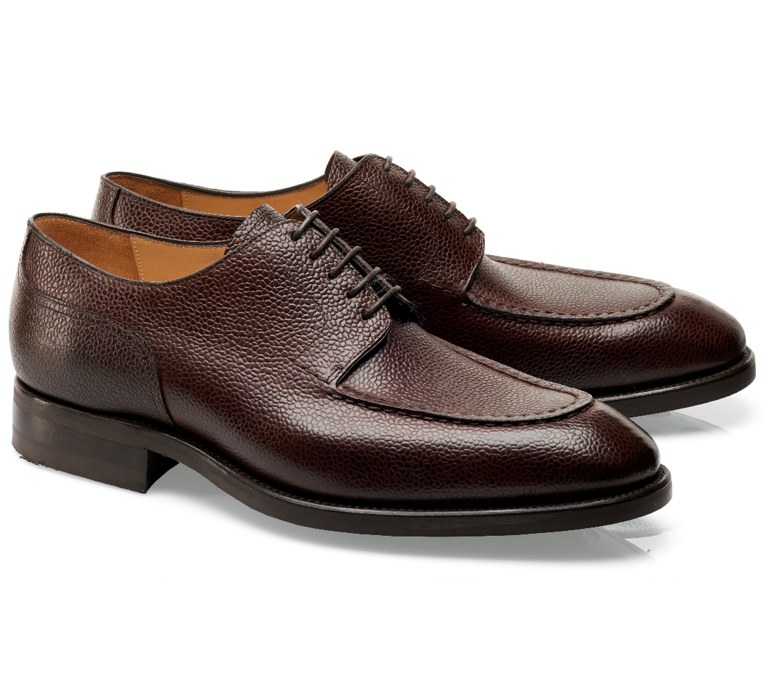 Derby Shoes - Ernest Grain 100 Marron Derby Shoes - Ernest Grain 100 Marron