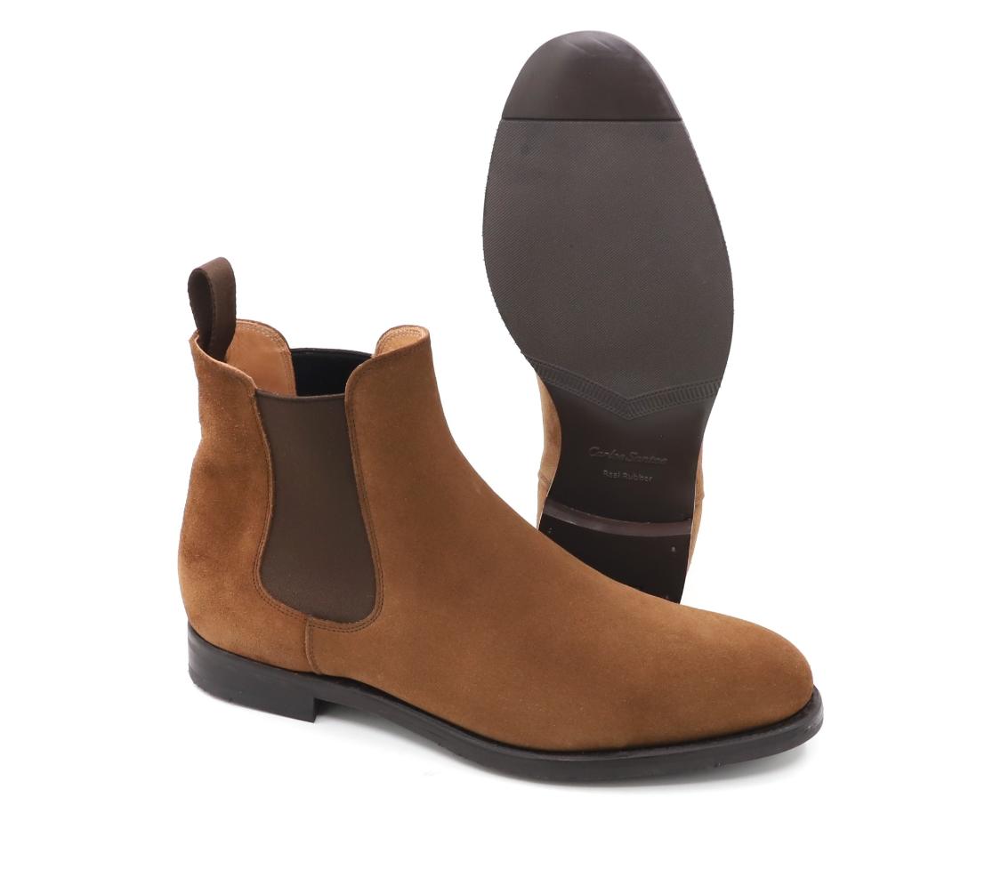 Botas Chelsea - Eugene Camurça Fox Sigaro