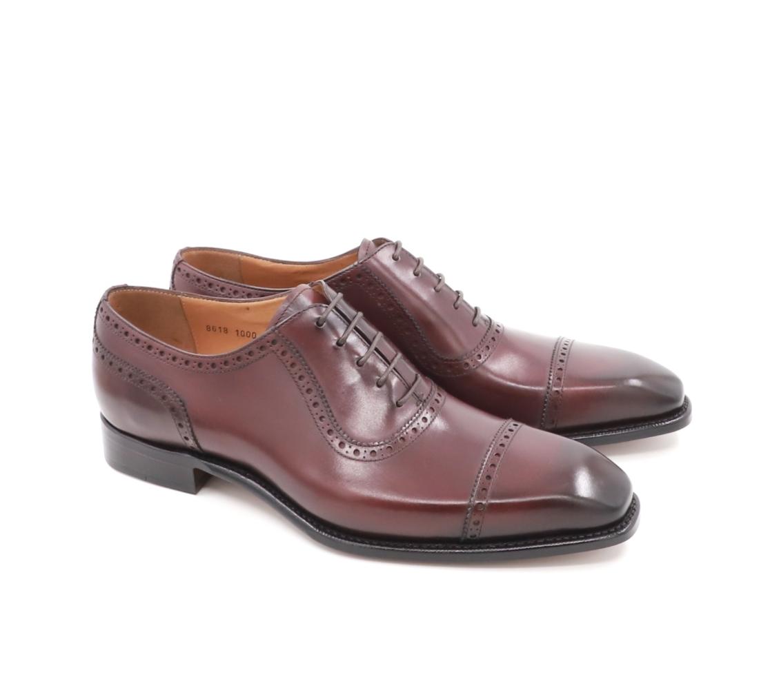 Chaussures Wingtip Brogue - Frederick Anilina Daf Wine