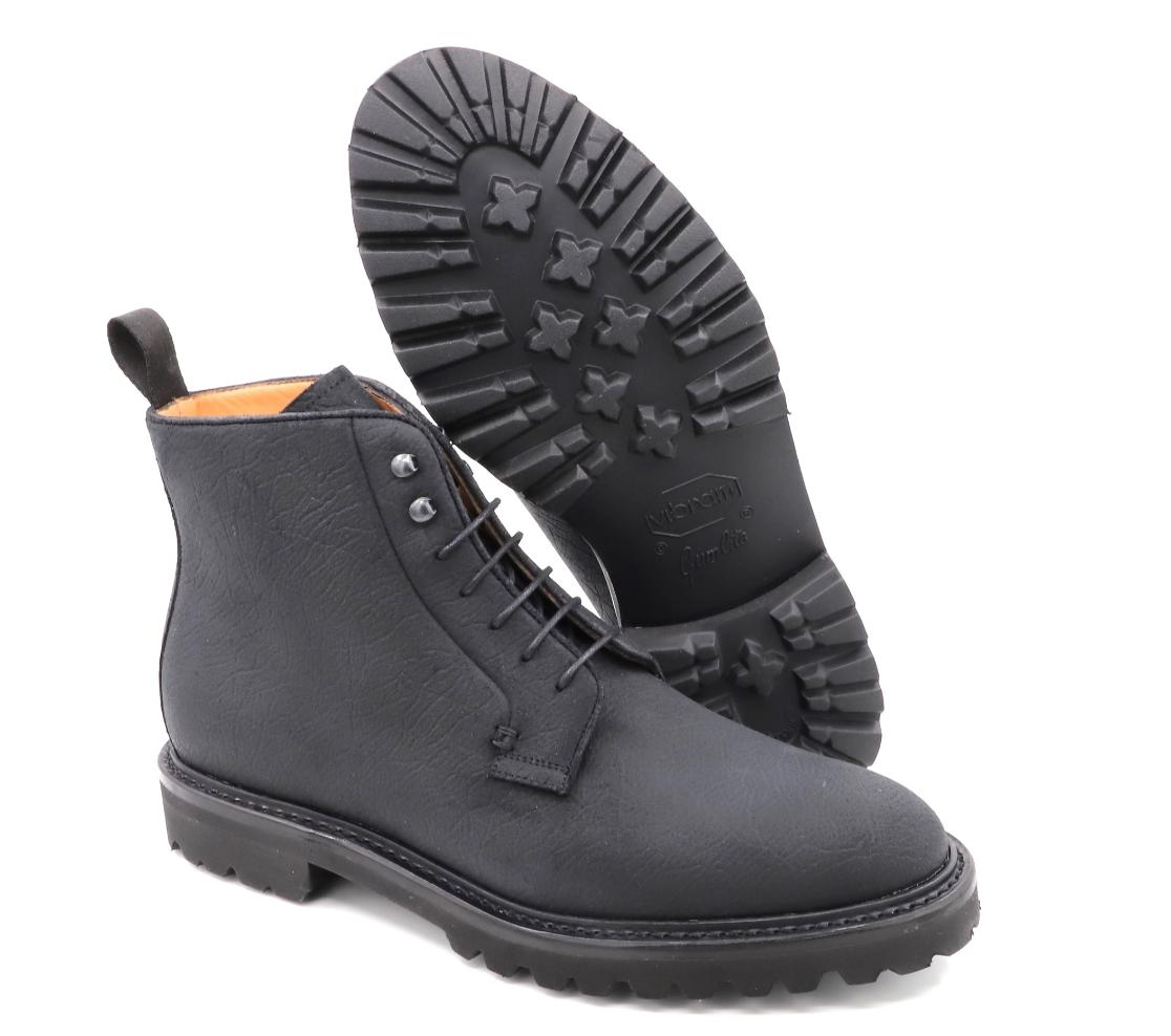 Botas com Atacadores - Gavin Waxed CS Black EE