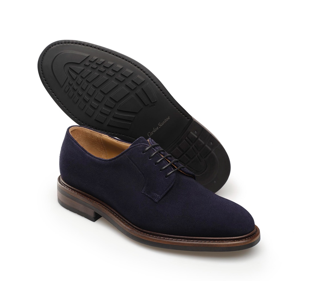 Sapatos Cap Toe - Gerald Camurça Fox Blu