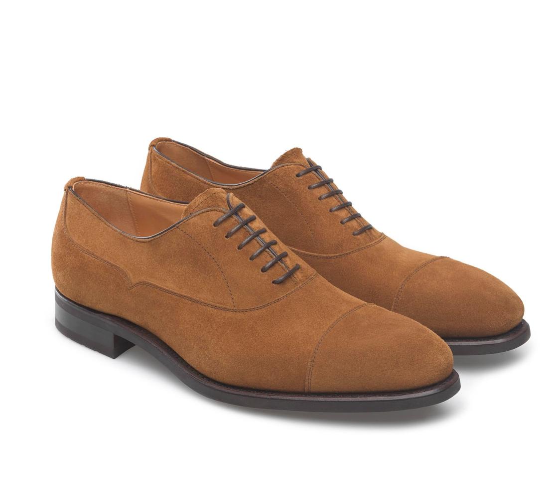 Sapatos Oxford Cap Toe - Gilmar Camurça 500 141