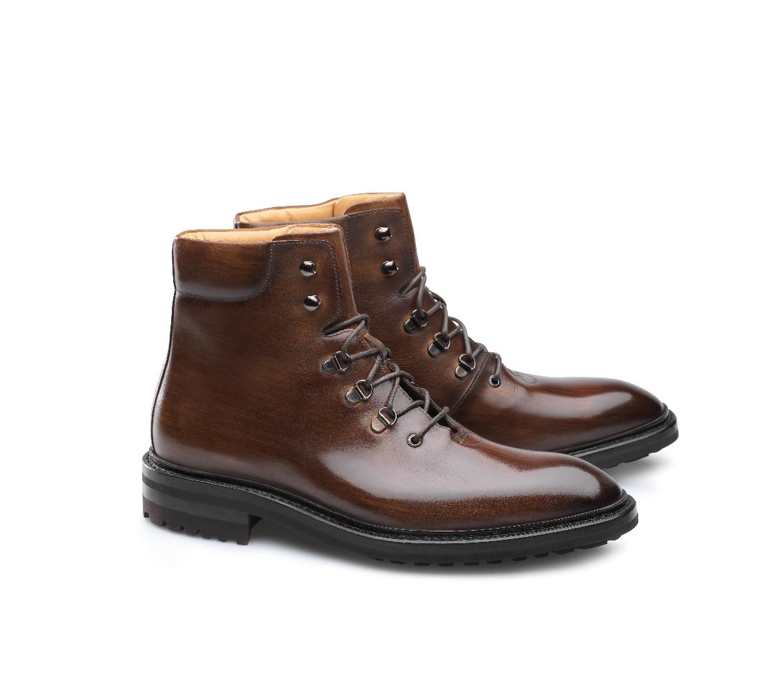 Botas com atacadores - Grant Anil 100 044