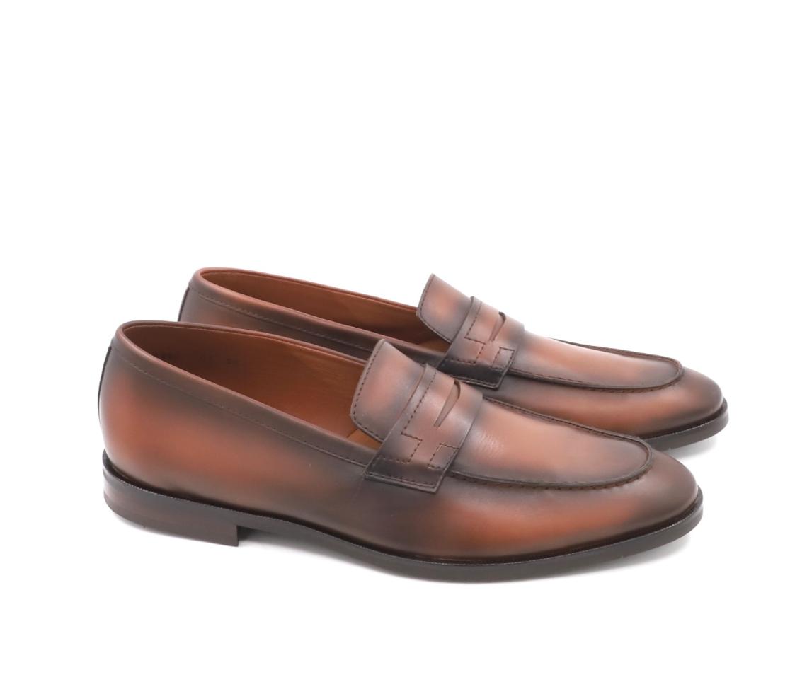 Penny Loafers - Greyson Vit Soft Tabacco