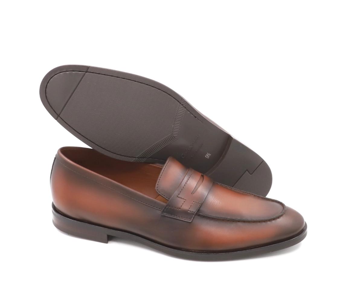 Penny Loafers - Greyson Vit Soft Tabacco