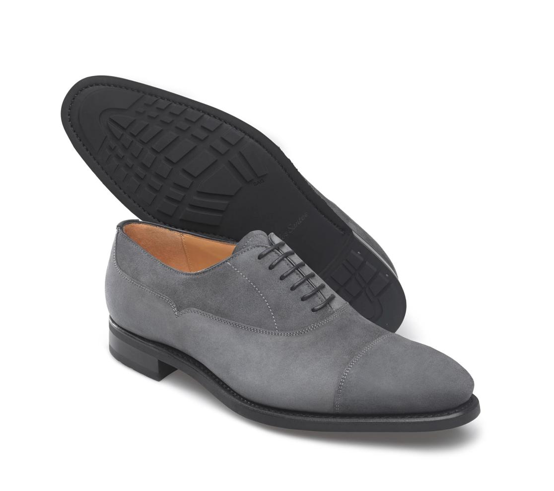 Chaussures Cap Toe - Griffin Camurça Fox Asphalt