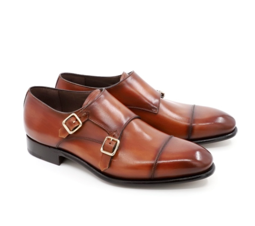 Sapatos Double Buckle - Griffin Anil Douro Sapatos Double Buckle - Griffin Anil Douro