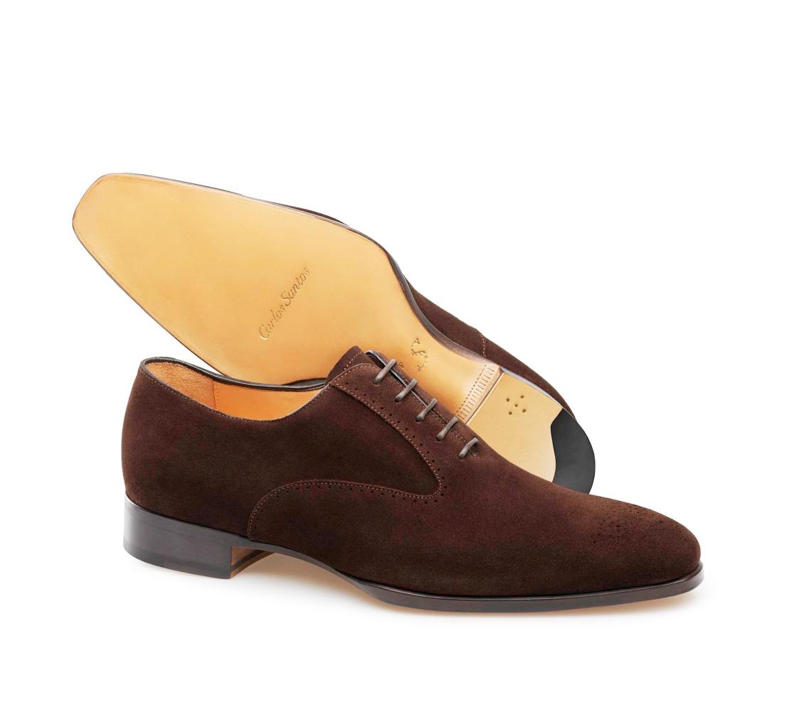 Sapatos Wingtip Brogue Oxford - Hazel Camurça 173