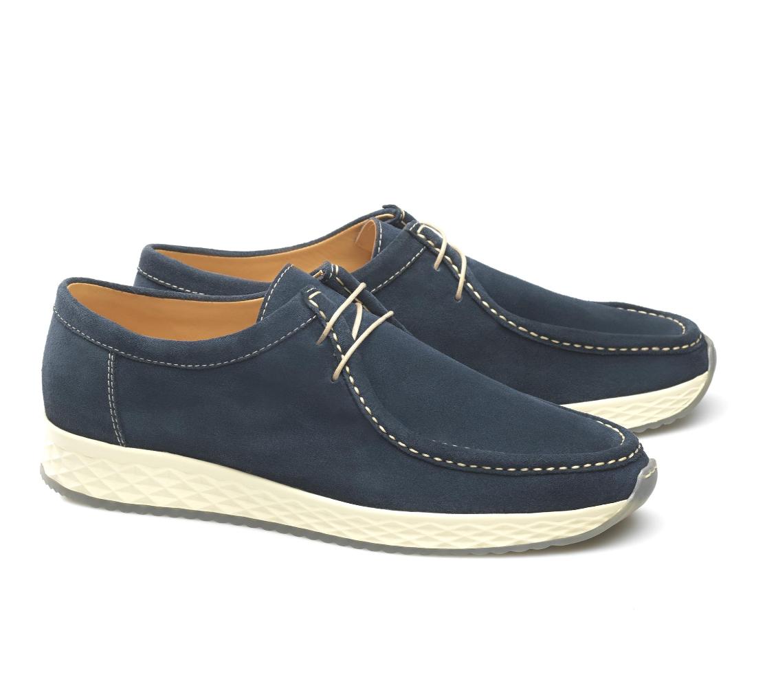 Leather Sneakers - Hector Camurça Mast Flag