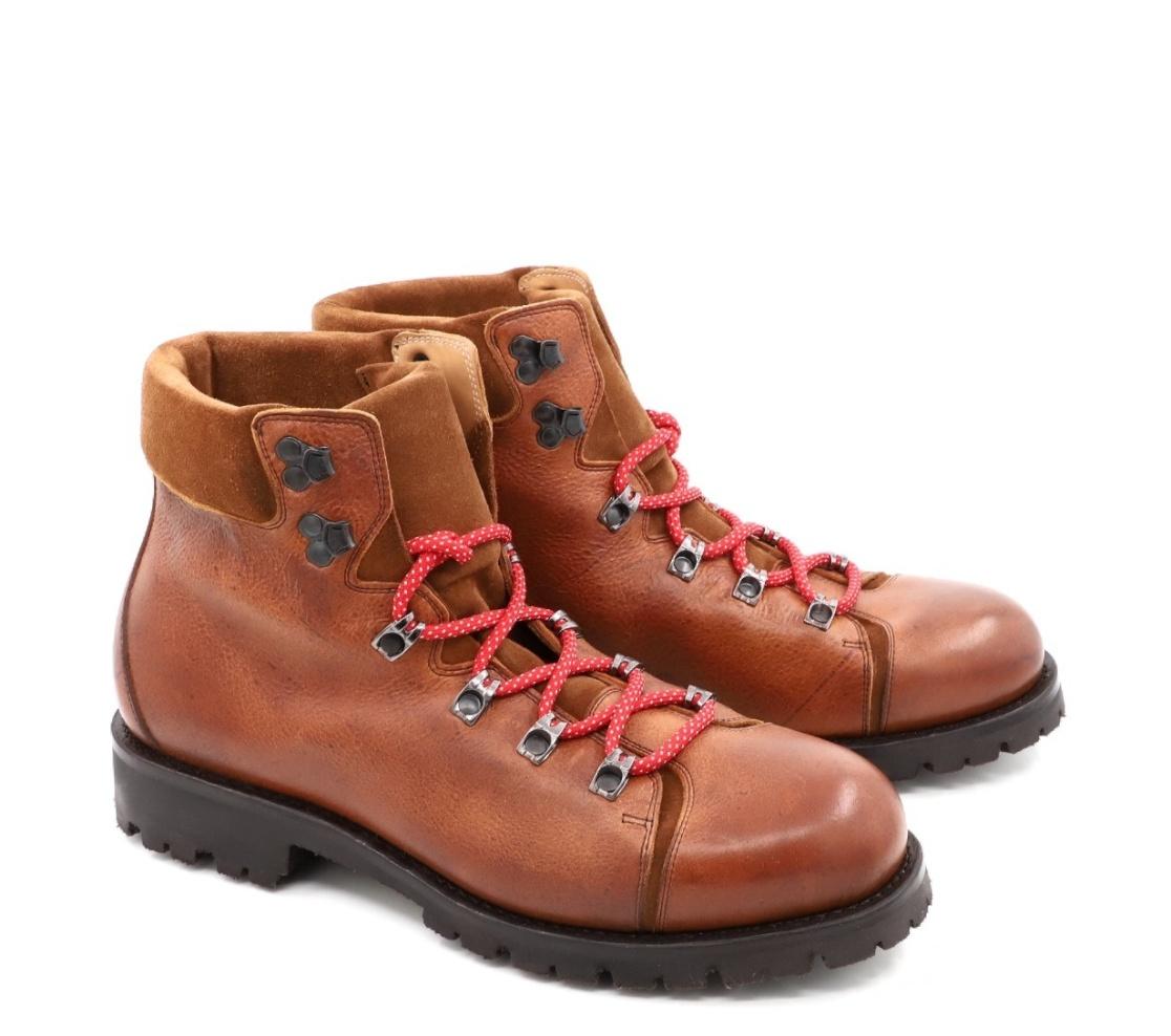 Botas com Atacadores - Herbert Kudu Nutmeg-Camurça Mast Cognac