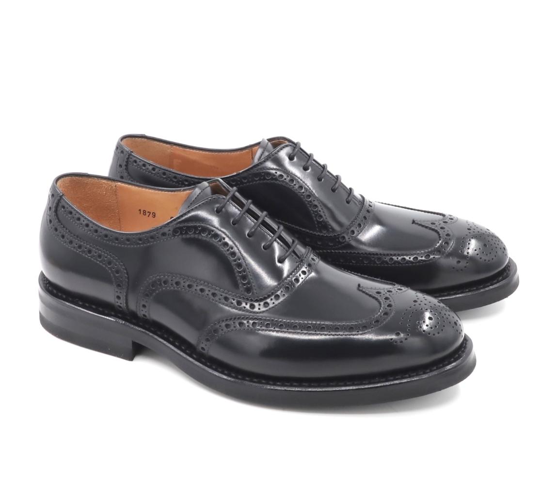 Sapatos Wingtip Brogue Oxford - James Polido Noir