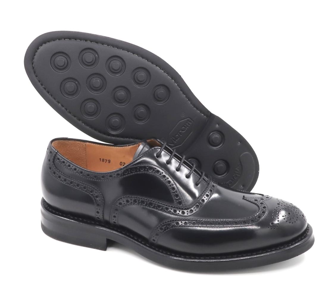 Wingtip Brogue Oxford - James Polido Noir
