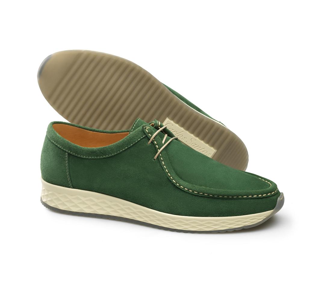 Leather Sneakers - Jerry Camurça Mast Basilico