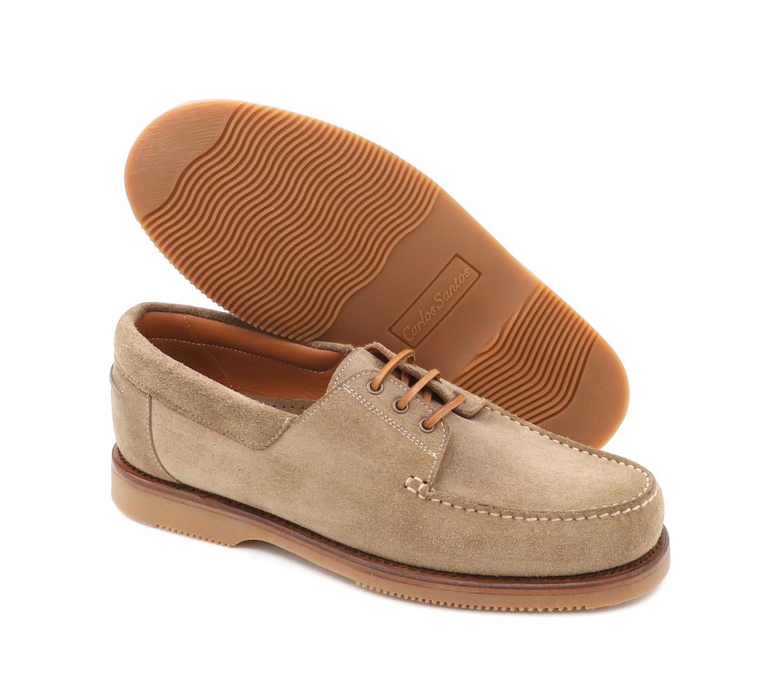 Leather Sneakers - Leon Camurça Oil Castoro