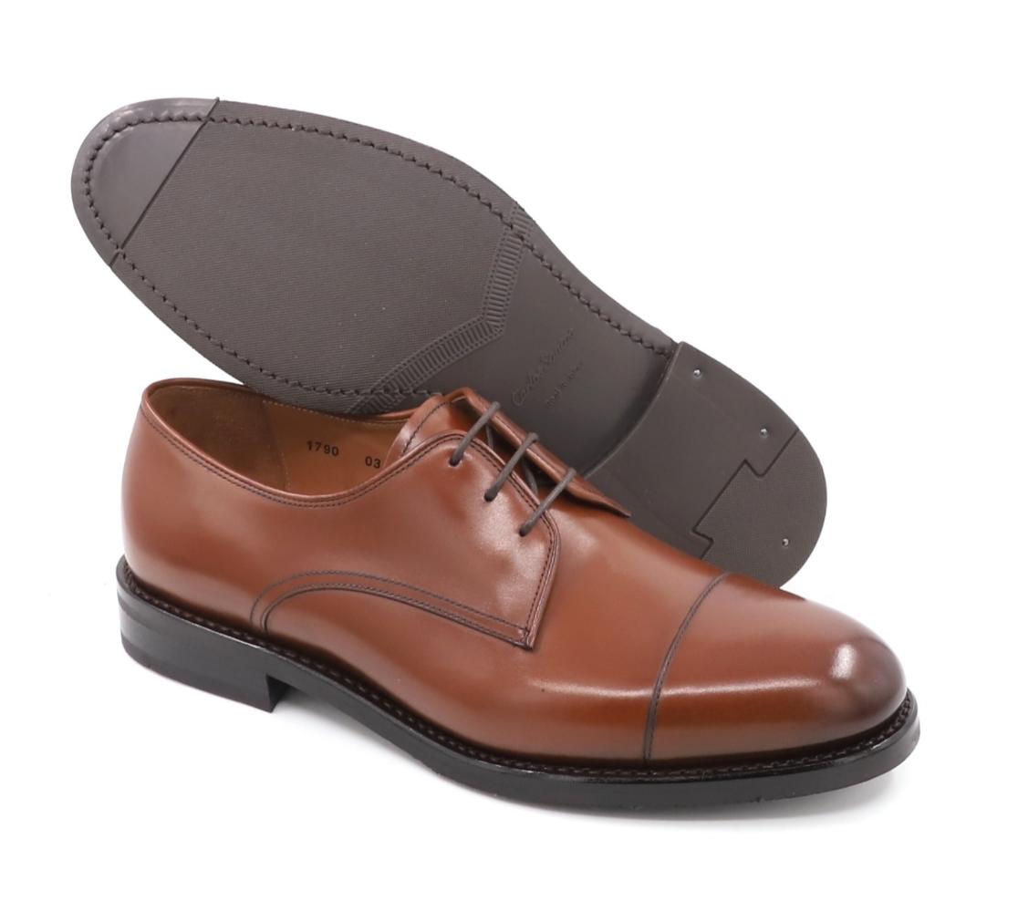 Derby Cap Toe Shoes - Michal Anilina Daf 0169