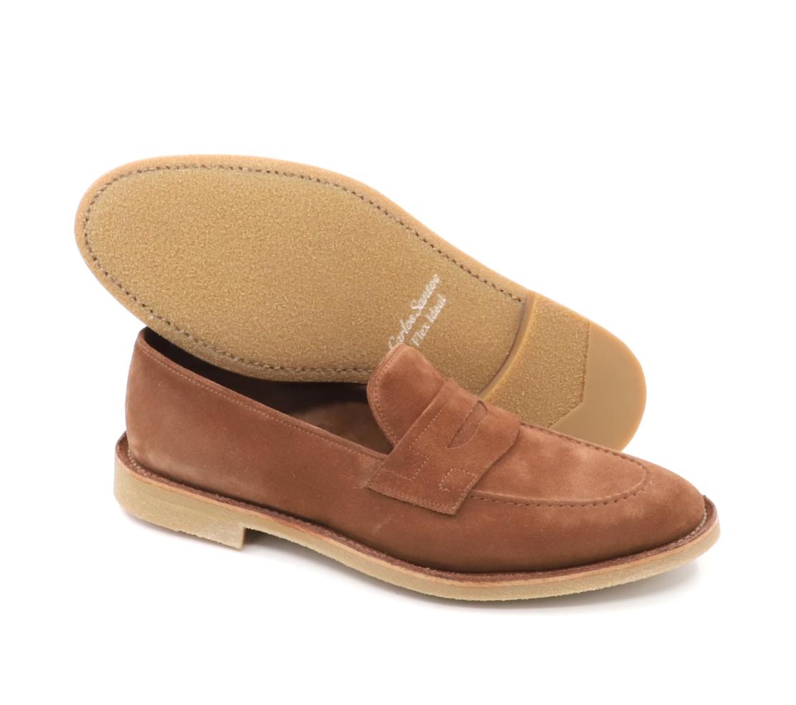 Suede Loafers - Miles Camurça Sonia Rovere Scuro
