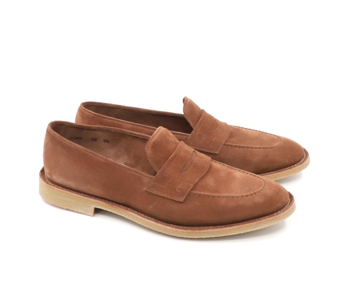 Suede Loafers - Miles Camurça Sonia Rovere Scuro
