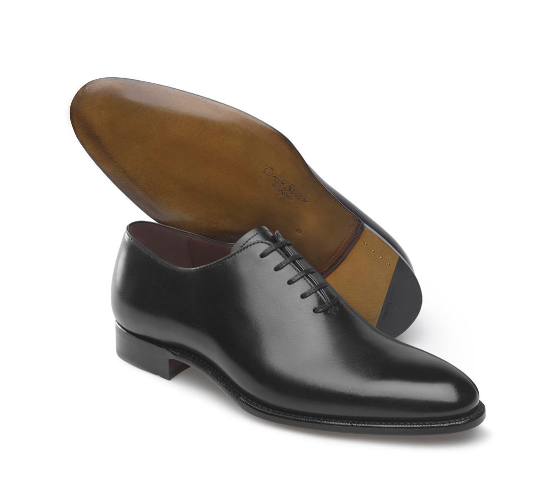 Sapatos One-Cut - Parker Anilina Black Shadow