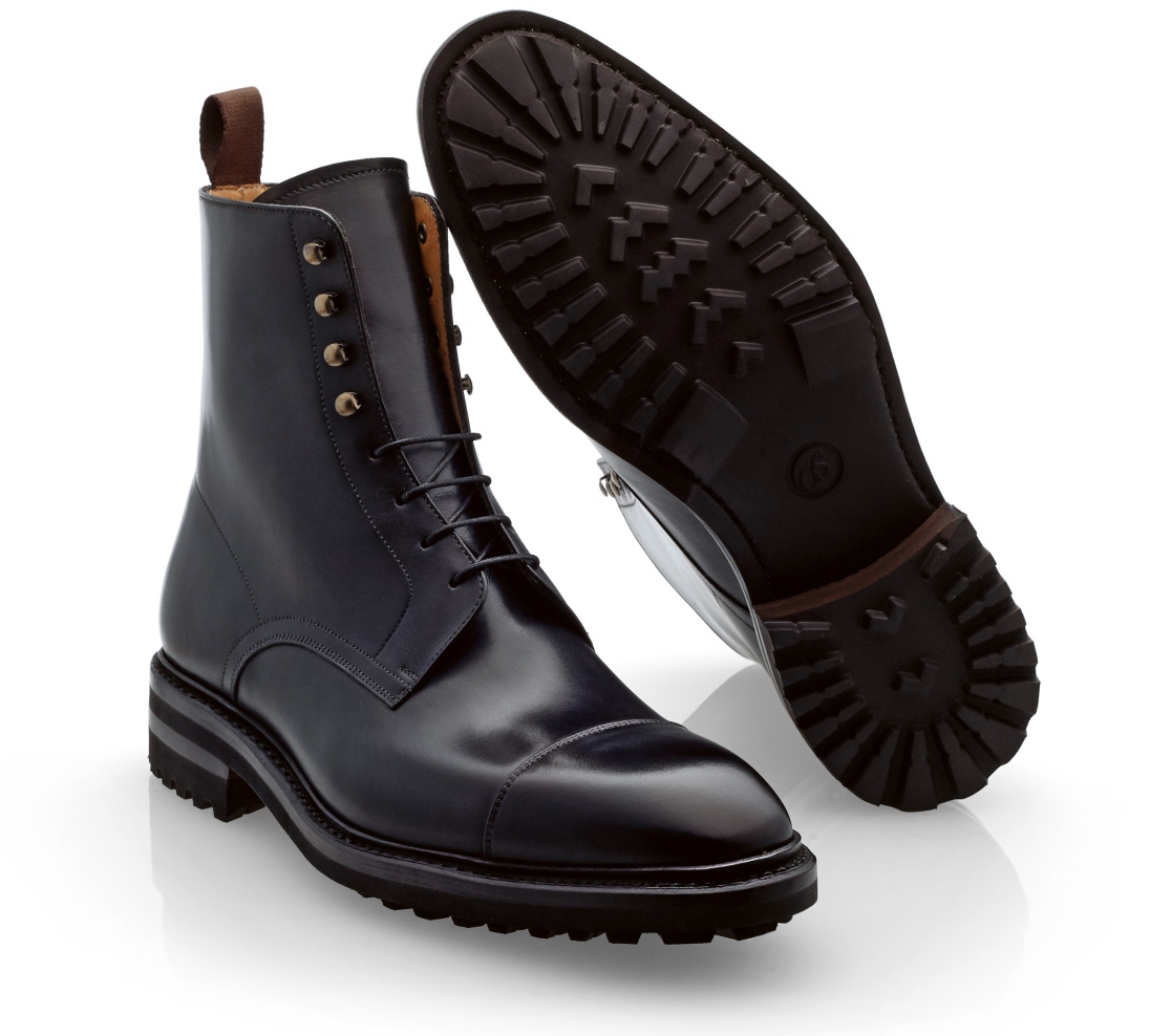 Lace-Up Boots - Stallone Noir Shadow
