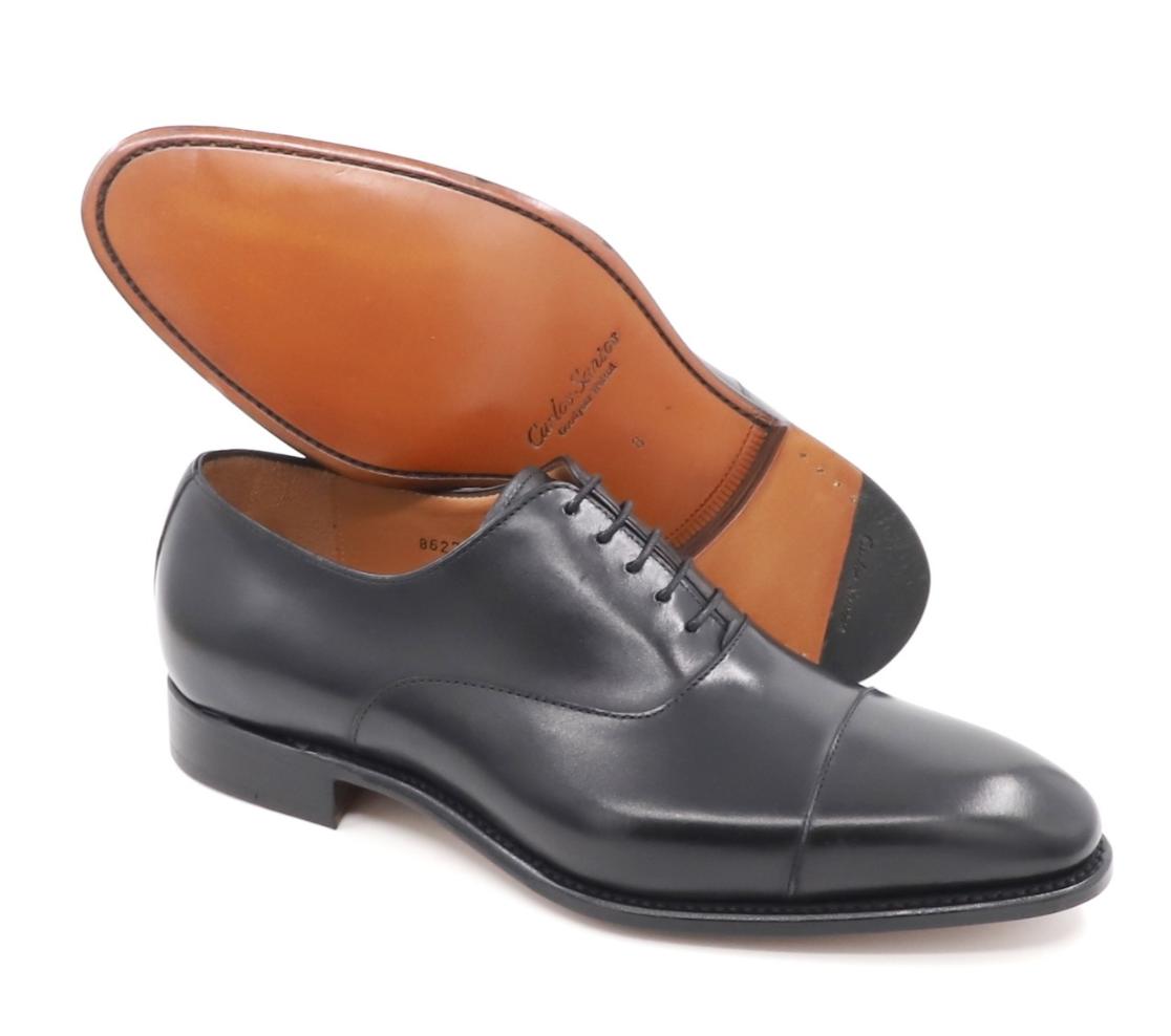 Cap Toe Shoes - Wayne Anil Daf Noir