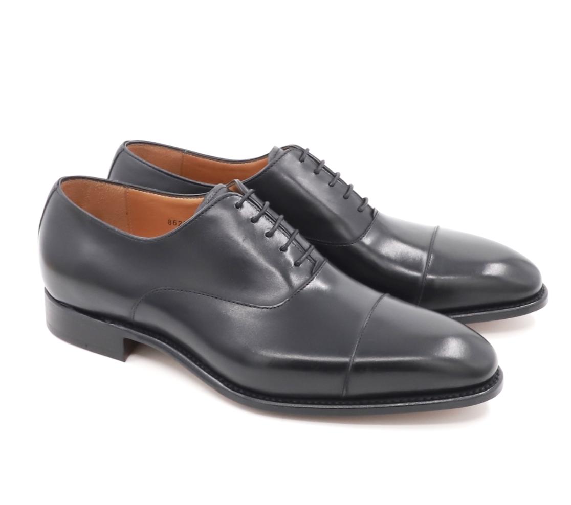 Chaussures Oxford Cap Toe - Wayne Anil Daf Noir