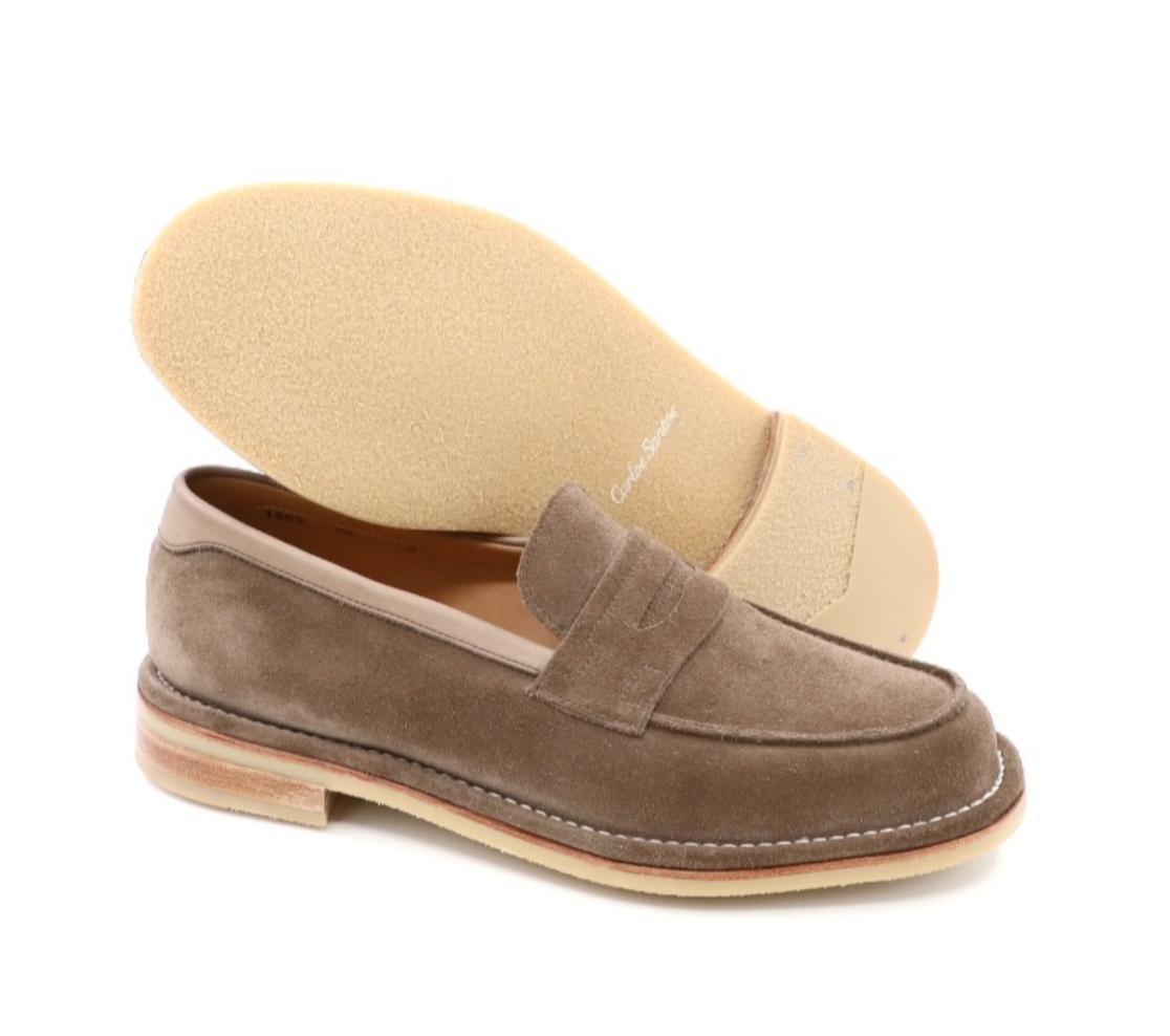 Suede Loafers - Wesley Suede Olive