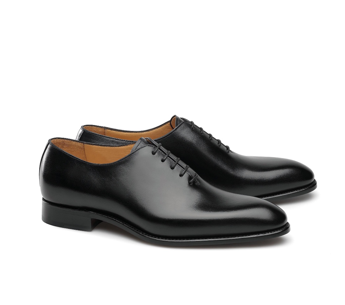 One-Cut Shoes - William Anilina 100 Noir