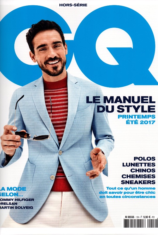 Magazine GQ França, Avril 2017